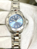 Tag Heuer Aquaracer Professional 200 Quartz Blue Dial Silver Steel Strap Watch for Women - WBP1415.BA0622