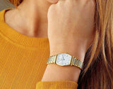 Longines La Grande Classique de Longines Tonneau 22 Gold Watch for Women - L4.205.2.11.7