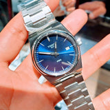 Tissot PRX Blue Dial Silver Steel Strap Watch For Men - T137.210.11.041.00