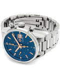 Tag Heuer Carrera Automatic Chronograph Blue Dial Silver Steel Strap Watch for Men - CBK2115.BA0715