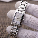 Burberry Heritage Silver Dial Silver Steel Strap Watch For Women - BU9500