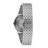 Emporio Armani Kappa Black Dial Silver Steel Strap Watch For Men - AR11152