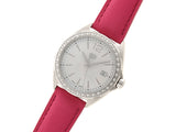 Tag Heuer Formula 1 Quartz 35mm Mother of Pearl Dial Pink Leather Strap Watch for Women - WBJ131A.FC8252