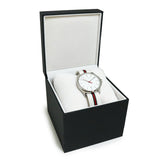 Gucci G Timeless Quartz White DIal White NATO Strap Watch For Men - YA126322