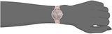 Emporio Armani Kappa Quartz Rose Gold Dial Pink Leather Strap Watch For Women - AR11010