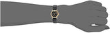 Marc Jacobs Roxy Black Dial Black Leather Strap Watch for Women - MJ1585