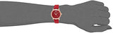 Swarovski Crystalline Hours Red Crystal Dial Red Leather Strap Watch for Women - 5295380