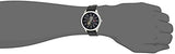 Tommy Hilfiger Spencer Skeleton Black Dial Black Leather Strap Watch for Men - 1791641