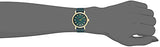 Marc Jacobs Baker Mini Green Dial Green Leather Strap Watch for Women - MBM1272