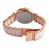 Michael Kors Parker Mother of Pearl Pink Dial Two Tone Steel Strap Watch for Women - MK6402