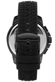 Maserati Successo Black Dial Black Rubber Strap Watch For Men - R8871621011