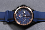 Tommy Hilfiger Aiden Chronograph Blue Dial Blue Silicone Strap Watch For Men - 1791860