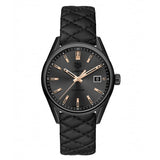 Tag Heuer Carrera Special Edition 39mm Black Dial Black Leather Strap Watch for Women - WAR1114.BA0601