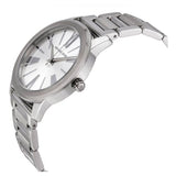 Michael Kors Hartman Quartz Silver Dial Silver Steel Strap Watch For Women - MK3489