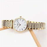 Longines La Grande Classique White Dial Two Tone Mesh Bracelet Watch for Women - L4.209.2.12.7