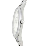 Emporio Armani Aurora Mother Of Pearl White Dial Silver Steel Strap Watch For Women - AR11054