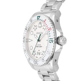 Gucci Dive Quartz White Dial Silver Steel Strap Watch For Men - YA136336