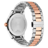 Gucci G Timeless Silver Dial Two Tone Steel Strap Watch For Men - YA126447