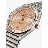 Breitling Chronomat Automatic 36 Diamonds Brown Dial Two Tone Steel Strap Watch for Women - U10380591K1U1