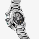 Tag Heuer Carrera Chronograph 44mm Green Dial Silver Steel Strap Watch for Men - CBN2A1N.BA0643