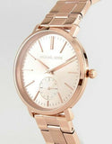 Michael Kors Jaryn Quartz Rose Gold Dial Rose Gold Steel Strap Watch For Women - MK3501