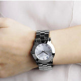 Marc Jacobs Amy Dexter Silver Dial Silver Steel Strap Watch for Women - MBM3214