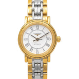 Longines Presence 25.5mm Automatic White Dial Two Tone Steel Strap Watch for Women - L4.321.2.11.7