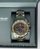 Tag Heuer Formula 1 Special Edition Chronograph Grey Dial Silver Steel Strap Watch for Men - CAZ1012.BA0883