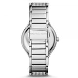 Michael Kors Lauryn Analog Crystals Silver Dial Silver Steel Strap Watch For Women - MK3717