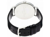 Calvin Klein High Noon Quartz White Dial Black Leather Strap Watch for Men - K8M211C6