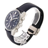 Tag Heuer Carrera Chronograph Blue Dial Blue Leather Strap Watch for Men - CBS2212.FC6535