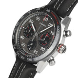 Tag Heuer Carrera Porsche Chronograph Special Edition Black Dial Black Leather Strap Watch for Men - CBN2A1F.FC6492