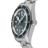 Tudor Black Bay Blue Dial Silver Steel Strap Watch for Men - 79030B-0001