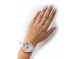 Tommy Hilfiger Carly Cream Dial Cream Leather Strap Watch for Women -1781789