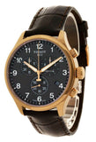 Tissot T Sport Chrono XL Classic Brown Dial Brown Leather Strap Watch For Men - T116.617.36.057.01