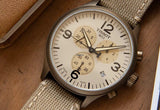 Tissot Chrono XL Beige Diag Beige NATO Strap Watch For Men - T116.617.37.267.01