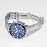 Tissot Seastar 1000 Chronograph Blue Dial Silver Steel Strap Watch For Men - T120.417.11.041.00