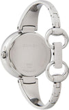 Gucci Guccissima Brown Dial Silver Steel Strap Watch For Women - YA134302