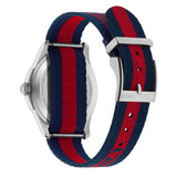 Gucci Le Marche Des Merveilles Blue Red Dial Blue Red Nylon Strap Unisex Watch - YA126493