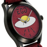 Gucci G Timeless Ghost Red Dial Red Leather Strap Watch For Men - YA1264023