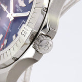 Breitling Avenger Automatic GMT 45 Blue Dial Silver Steel Strap Watch for Men - A32395101C1A1