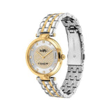 Coach Park Silver Dial Two Tone Steel Strap Watch for Women - 14503642