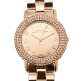 Marc Jacobs Marci Crystal Rose Gold Dial Rose Gold Stainless Steel Strap Watch for Women - MBM3192