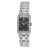 Longines Dolcevita Black Dial Silver Steel Strap Watch for Women - L5.258.4.57.6