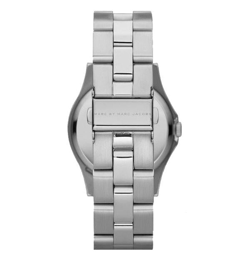 Marc Jacobs Baby Dave Silver Dial Silver Steel Strap Watch for Women - MBM3234