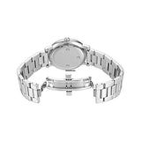 Marc Jacobs Baby Dave Silver Dial Silver Stainless Steel Strap Watch for Women - MBM3234