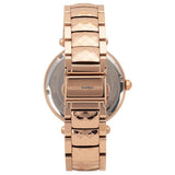 Michael Kors Parker Rose Gold Dial with Diamonds Rose Gold Steel Strap Watch for Women - MK6426