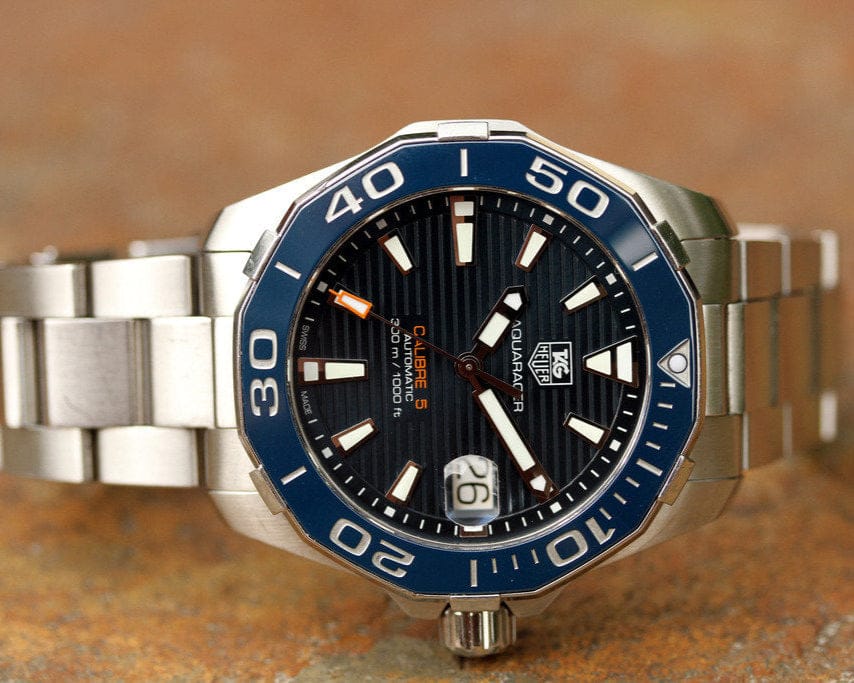 Tag Heuer Aquaracer Blue Dial Watch for Men - WAY211C.BA0928