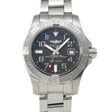 Breitling Avenger II Seawolf 45mm Grey Dial Silver Steel Strap Mens Watch - A1733110/F563