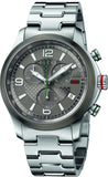 Gucci G Timeless Chronograph Grey Dial Silver Steel Strap Watch For Men -  YA126238